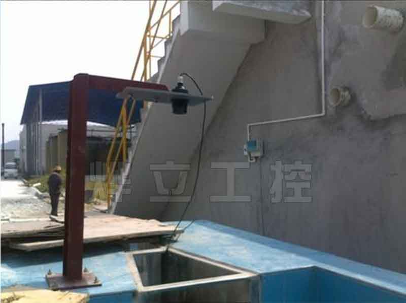 YEH6000X-T超聲波明渠流量計安裝現(xiàn)場圖